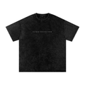 FATHER FORGIVE THEM | Mineral Washed Oversized Cotton T-Shirt