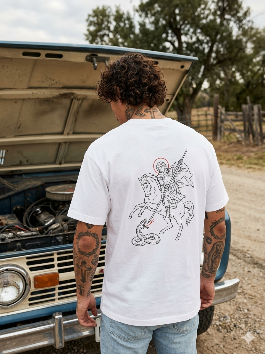 WEAPON OF CHRIST | Boxy Oversized T-Shirt