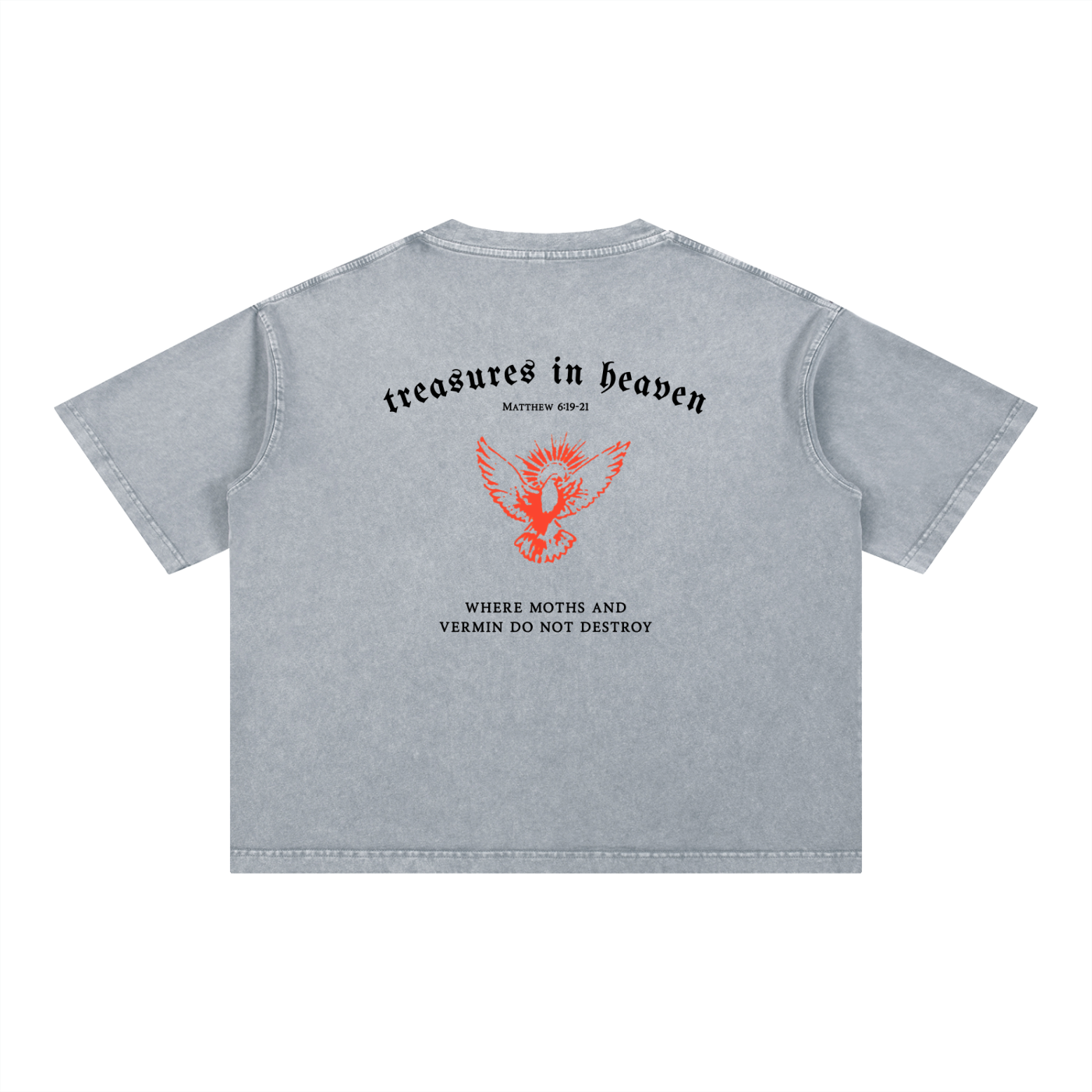 TREASURES IN HEAVEN | Mineral Washed T-shirt