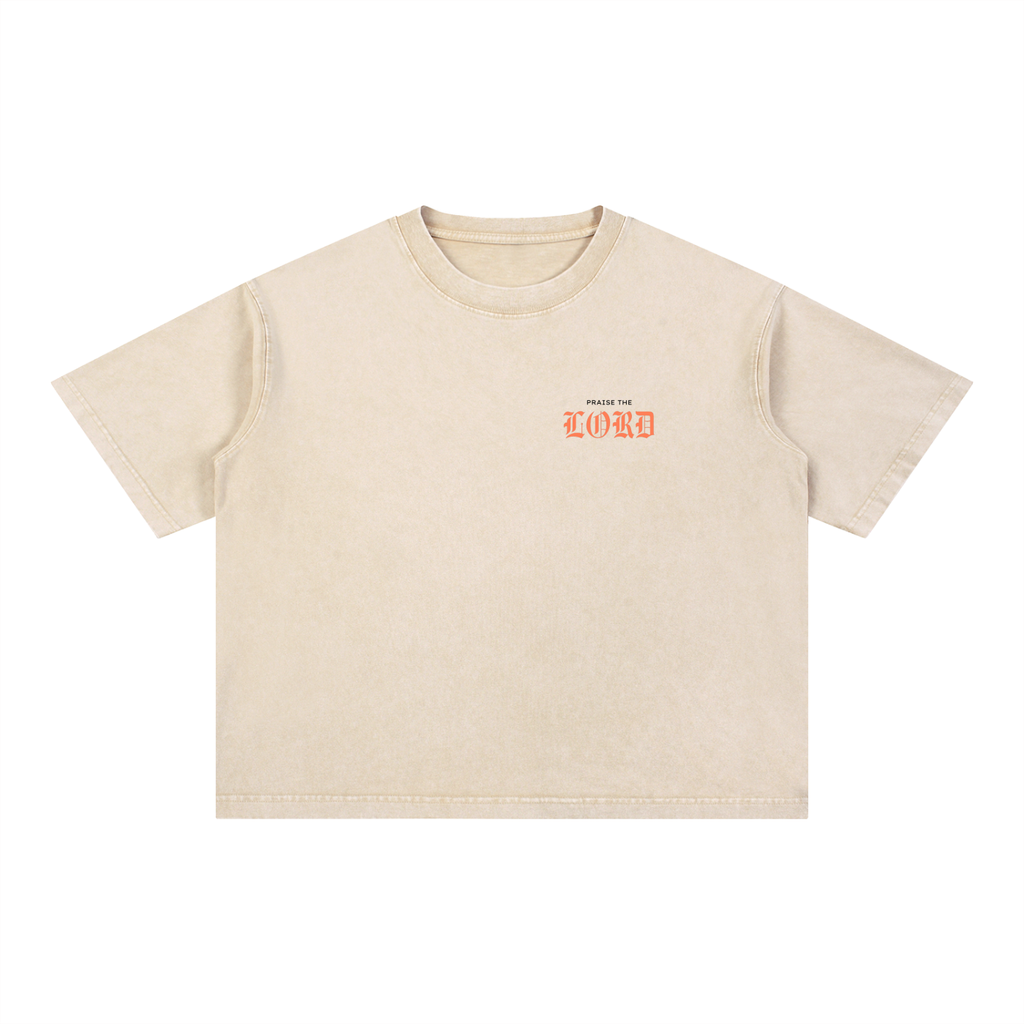 PRAISE THE LORD | Mineral Washed T-Shirt