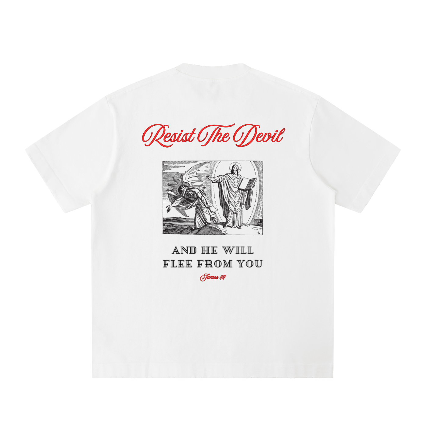 RESIST THE DEVIL | Heavy Vintage T-Shirt