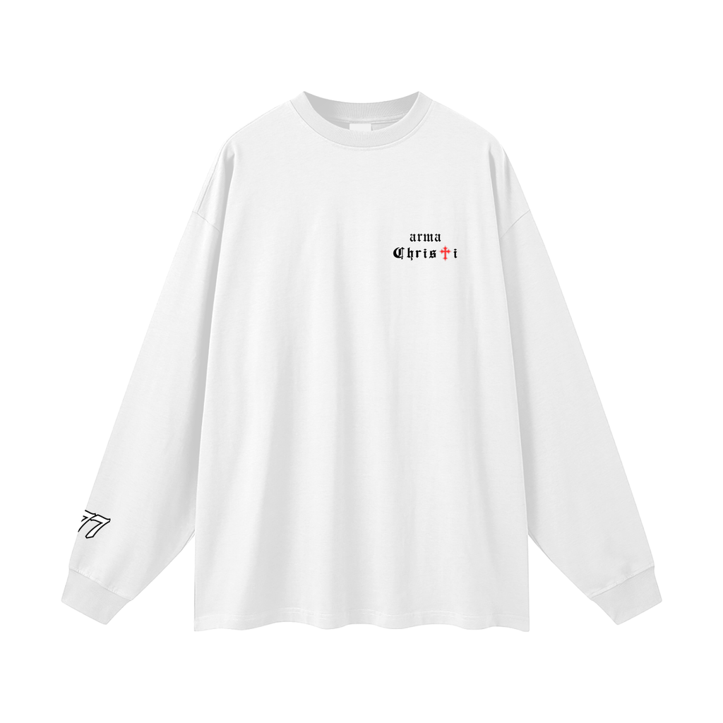 WEAPON OF CHRIST | Oversized Long Sleeve Shirt