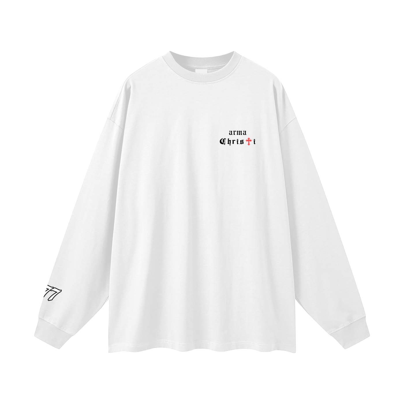 WEAPON OF CHRIST | Oversized Long Sleeve Shirt