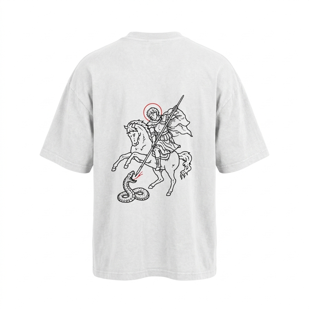 WEAPON OF CHRIST | Boxy Oversized T-Shirt