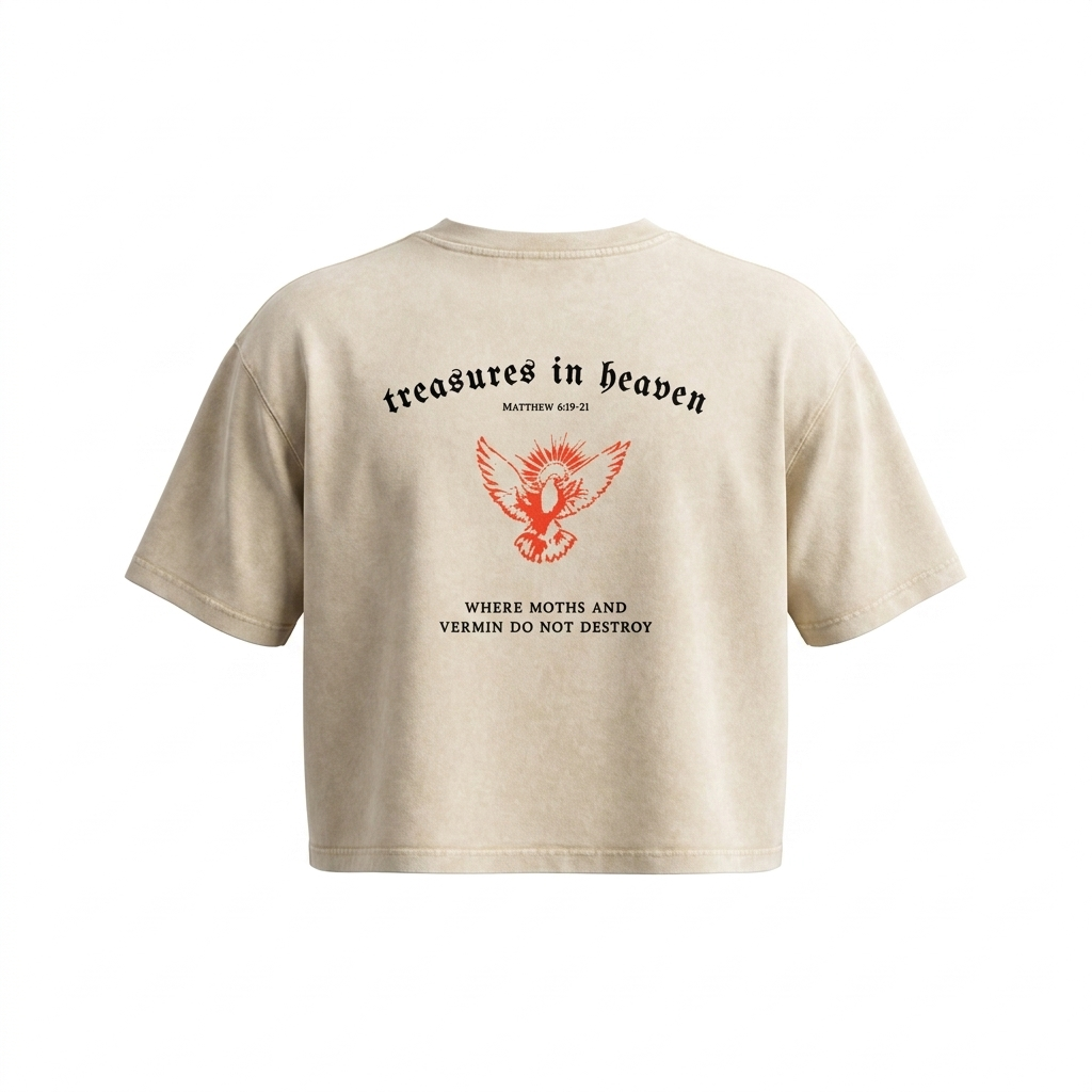 TREASURES IN HEAVEN | Mineral Washed T-shirt