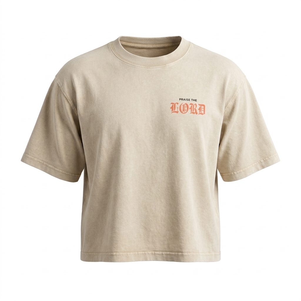 PRAISE THE LORD | Mineral Washed T-Shirt