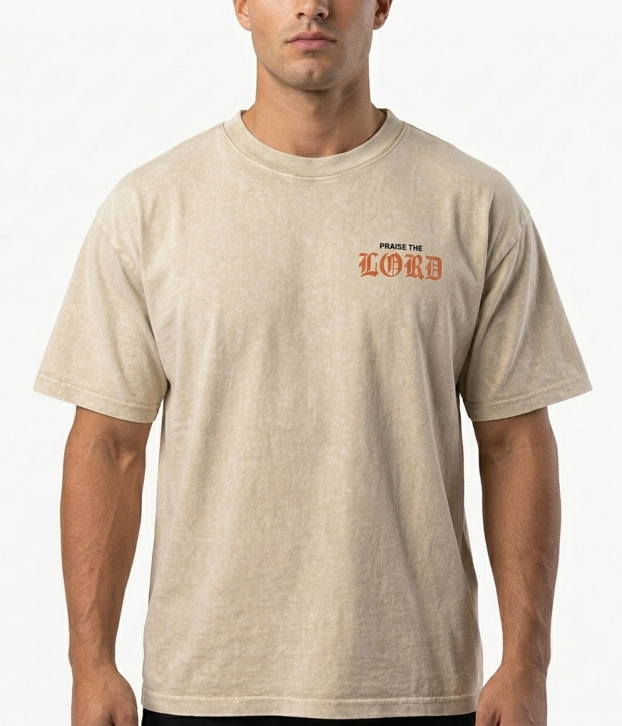 PRAISE THE LORD | Mineral Washed T-Shirt