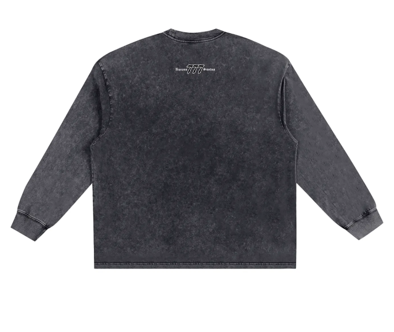 FATHER FORGIVE THEM | Mineral Washed Long Sleeve Shirt