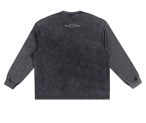 FATHER FORGIVE THEM | Mineral Washed Long Sleeve Shirt